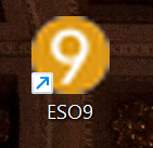 Zástupce aplikace ESO9 na ploše
